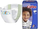 Cuties Premium Baby Diapers, Size 2, Pk/42 - Image 2